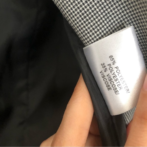 Nine West Grey Checkered One-button Blazer - Picture 13 of 16